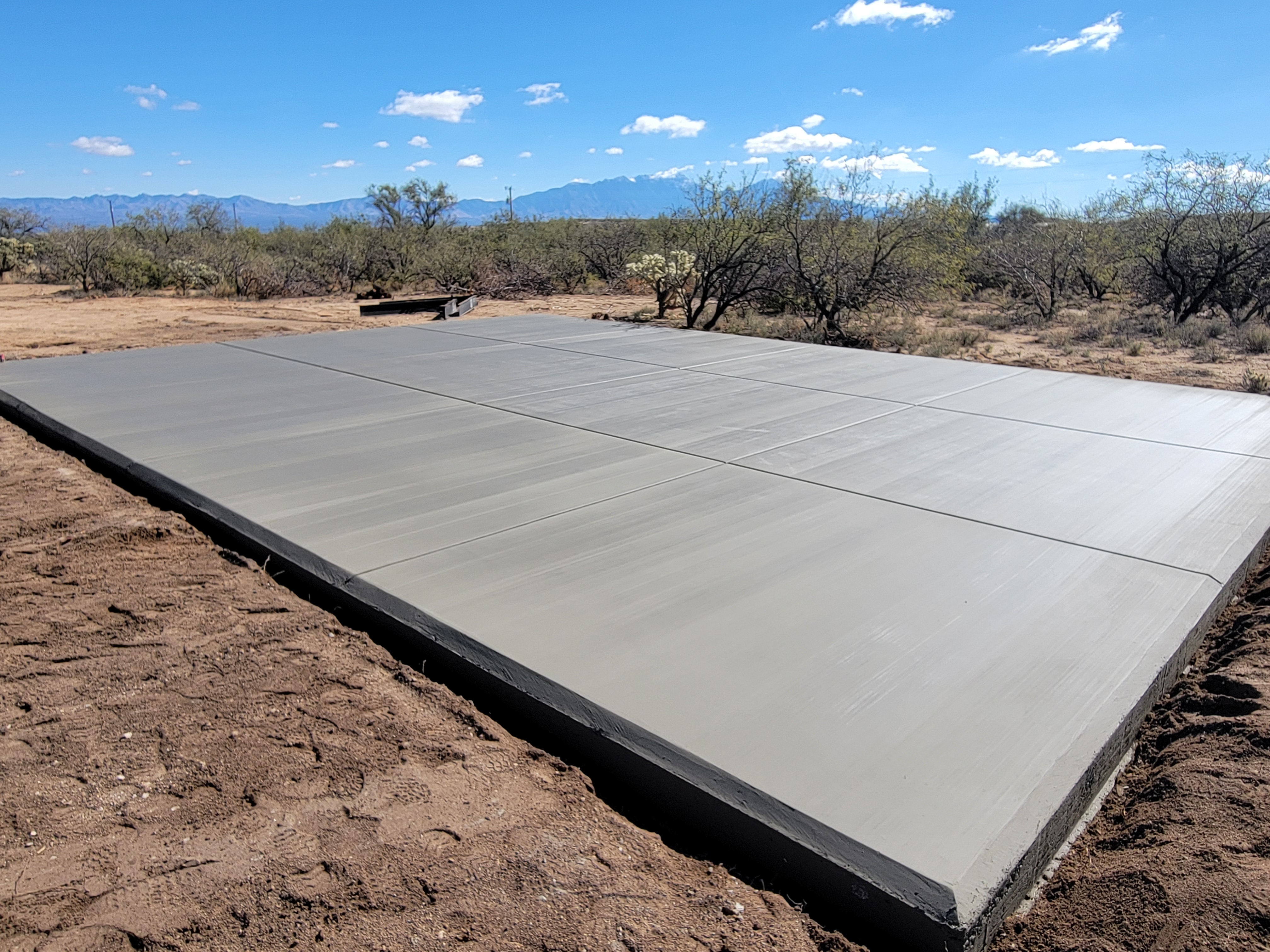 Professional pickleball court construction