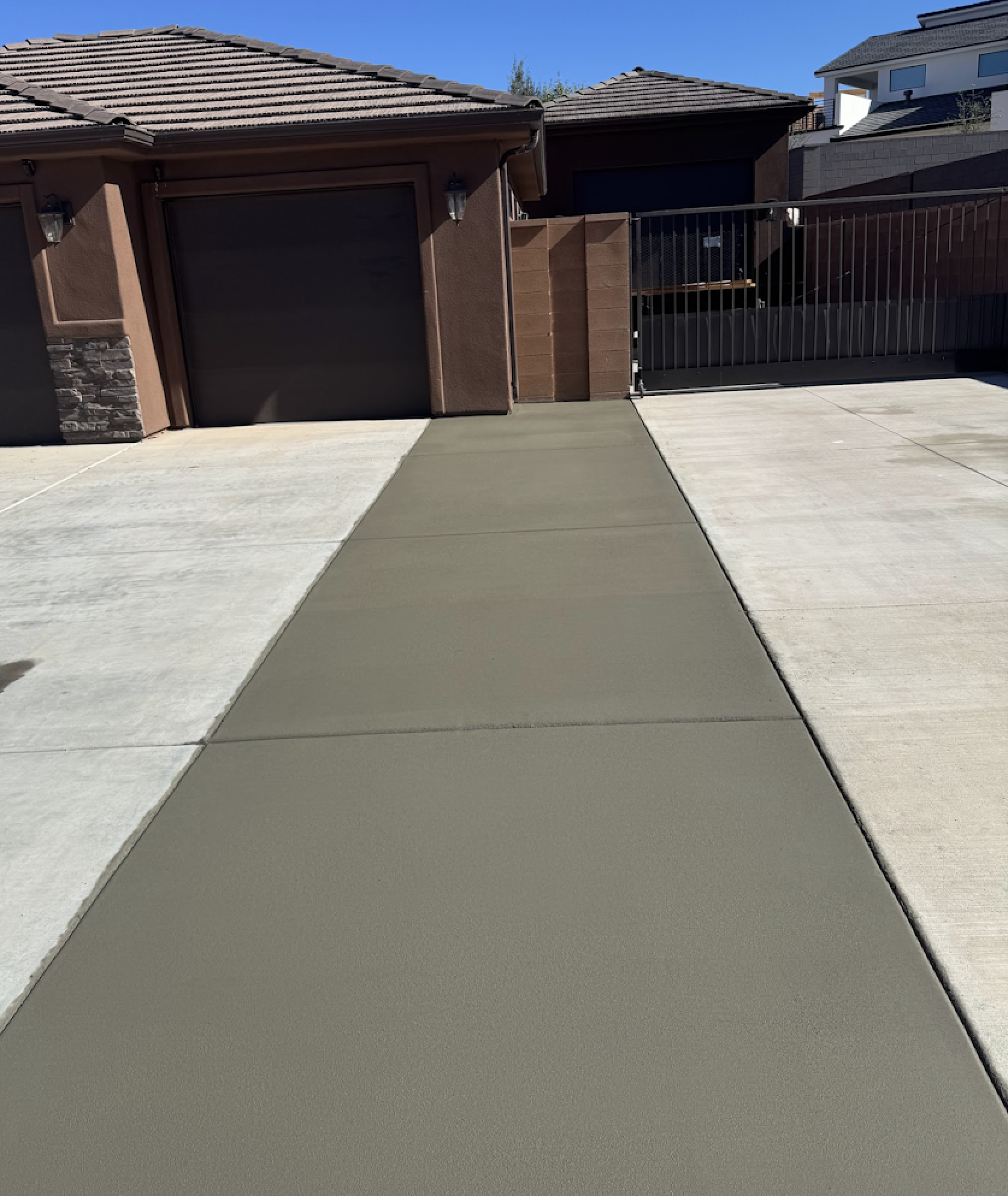 Residential Concrete Driveway